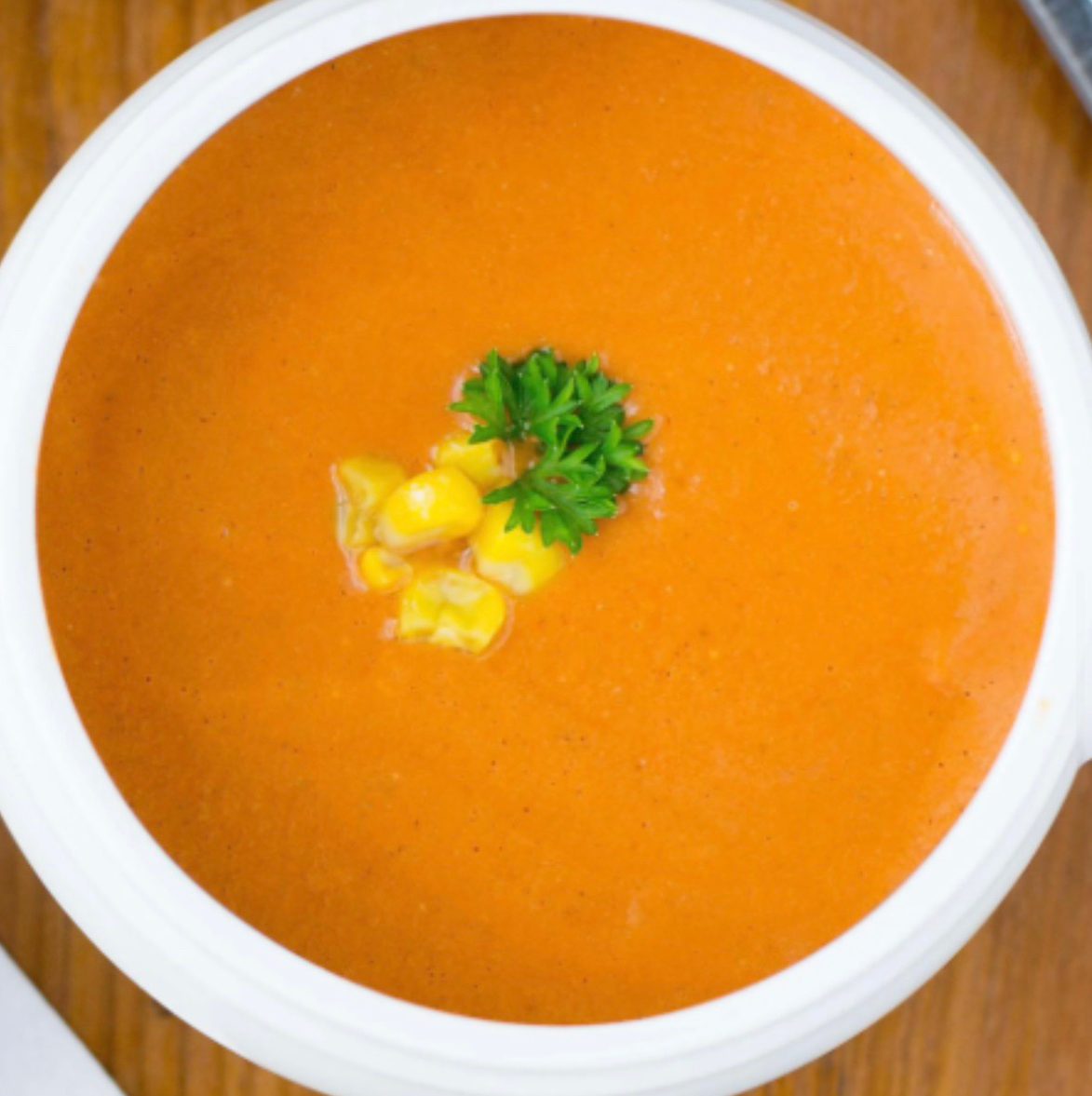 Tomato Butternut & Corn.