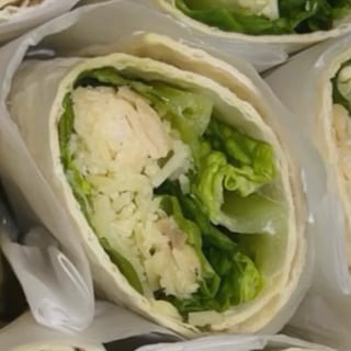 Grilled Chicken Caesar Roll Up Sandwich