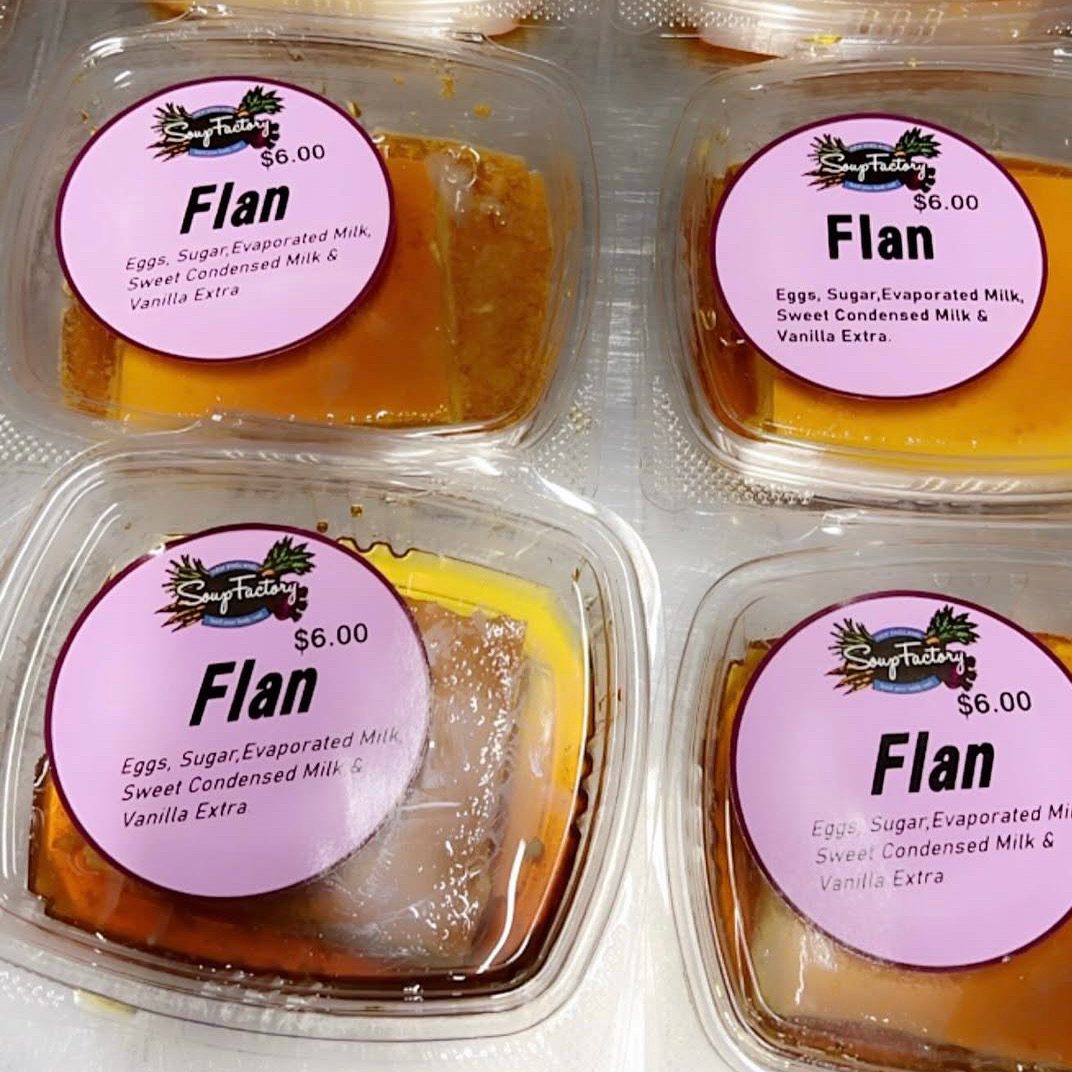 Homemade Flan.