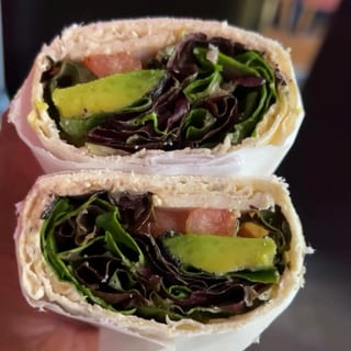 Grilled Chicken and Avocado Roll Up Sandwich