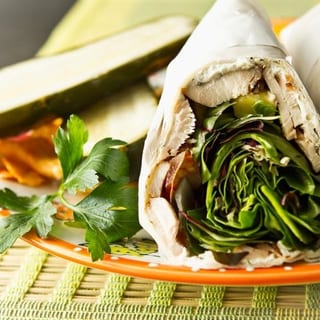 Half Grilled Chicken & Avocado Rollup